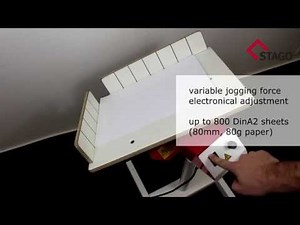 STAGO PR 4 / PR 3 / PR 43S - automatic paper joggers