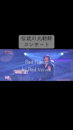 レッドベルベットの北朝鮮伝説コンサート