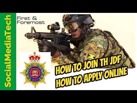 How To Join The JDF (Jamaica Defence FORCE) How To Apply Online