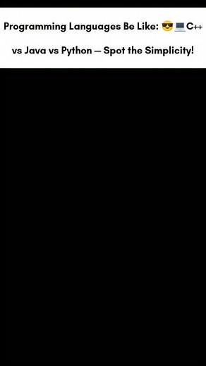 Coding_updates_05 on Instagram: "💻 "Hello World" in 3 Languages 🌍 Ever wondered how coding says hello? Here’s how C++, Java, and Python greet the world 🌐👇 🧠 C++: Formal & structured ☕ Java: Verbose but powerful 🐍 Python: Simple & clean — just one line! Which one do YOU prefer to start your coding journey with? 🤔 👇 Comment your first language! #HelloWorld #CodingLife #LearnToCode #ProgrammingLanguages #Python #Java #Cpp #DevelopersJourney #CodeNewbie #100DaysOfCode #TechFacts"