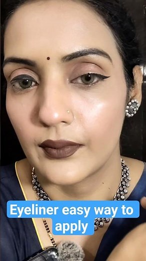 Easy eyeliner tips, eyeliner tutorial, eyeliner for beginners, simple eyeliner look, easy eyeliner