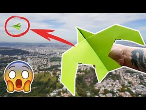 How to Make a Paper Airplane Easy That Flies Super Far Like a Jet