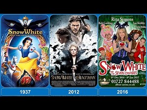 Evolution of Snow White 1916-2025 #snowwhite #animated #movies