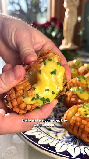 Welcome back to Chip Advisor! Introducing the pom pom potato. It's crispy, it's easy to make, and a total spud crowd-pleaser! 🥔 #potatorecipes #chipadvisor #potatosnacks | Twisted