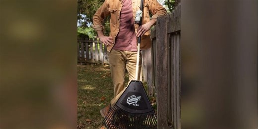 Garage Beer sells "CanHeld" rake to help with fall chores