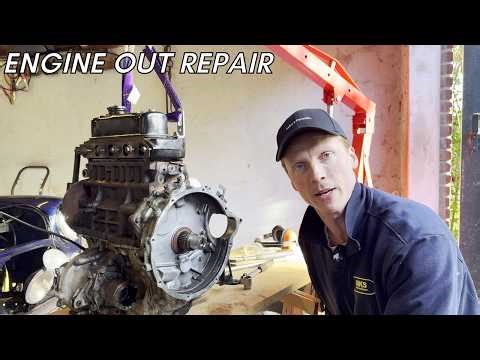 Classic Mini | 3 Years Later… I Finally Pulled the Engine | Part 7