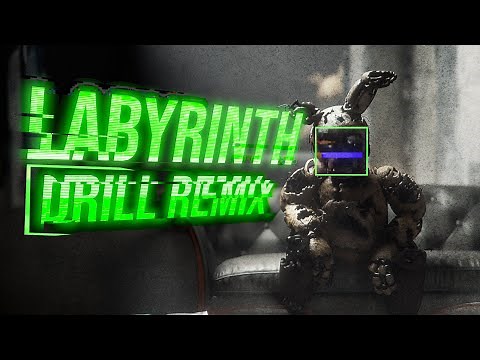 "LABYRINTH" - Drill Remix - FNAF ANIMATED MUSIC VIDEO