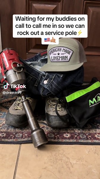 Lineman Tools and Brotherhood at Work ⚡🤙🏽