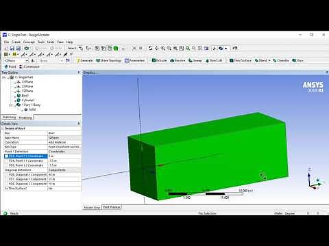 Design Modeler basic tutorial 13 _ Local and global coordinate system and how to use them