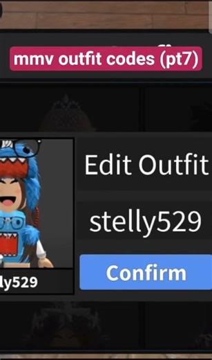 #roblox mmv outfits avatar codes on roblox