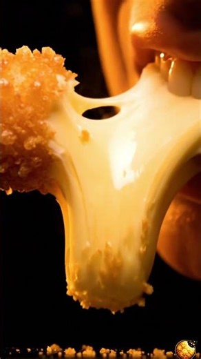 Cheese Pull Crunch ASMR 🧀🔊 #satisfying #crispy #crunchy