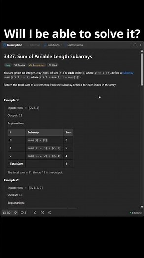 Day 88 of trying to solve LeetCode problems #coding