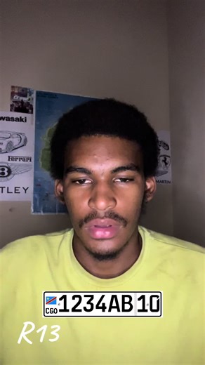 Plaque d’immatriculation à Kinshasa : Un aperçu