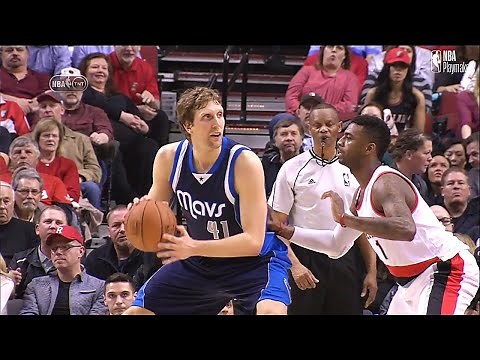 Dirk Nowitzki’s Iconic One-Legged Fadeaway | Signature Move