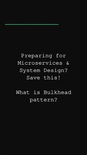 What is Bulkhead pattern | Most Asked Java Interview Questions #java #interviewquestions