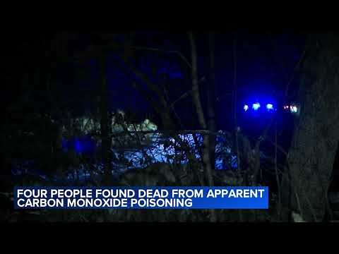 4 found dead of apparent carbon monoxide poisoning in home: officials