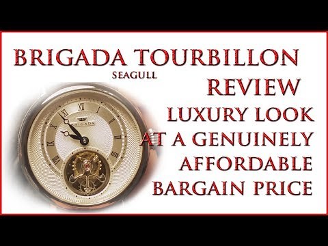 A Genuinely Affordable Tourbillon Watch? Brigada Seagull Detailed Review