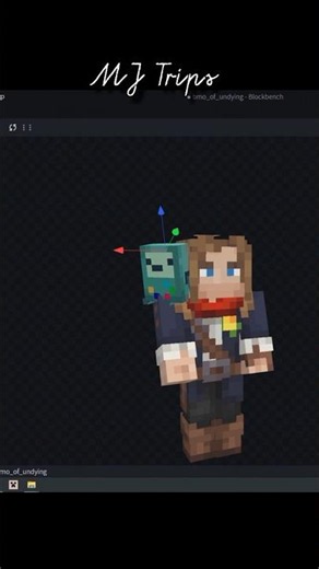 "BMO" Totem of Undying for my vanilla #Minecraft texture pack! 🌳 #adventureTime #blockBench