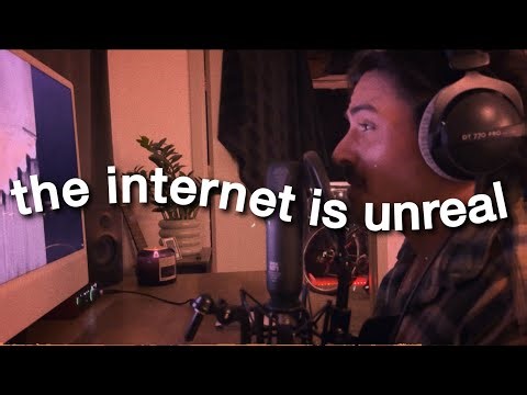 ASMR surfing the web before bed (soft, cozy vibes)