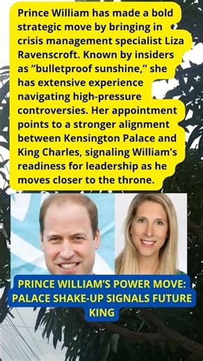 Prince William’s Power Move: Palace Shake-Up Signals Future King