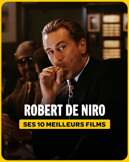 Nous partageons avec vous les 10 meilleurs films de Robert De Niro selon les spectateurs d'Allociné 🍿 Ne manquez pas l'un de ses derniers films “Killers of the flower moon” actuellement sur Canal | AlloCiné