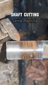 Shaft cutting by lathe machine #reels #trendingreels #viralshorts #modified #viral #trending #lathe #engineering #Amazing #foryou @followers @highlight | Bishal Ahmed