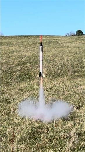 Estes Mercury Redstone maiden launch on C5-3