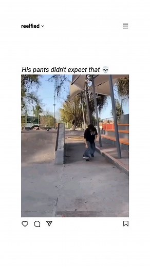 reelfied | Follow (us) @reelfied for more reels like this! _ So much aura he dropped his pants _ (Via: TT/) | Instagram