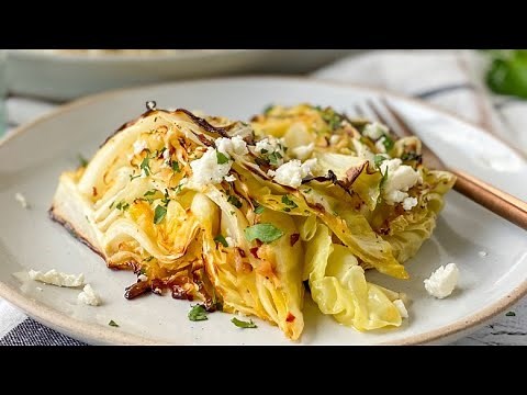 Roasted Cabbage Wedges Recipe
