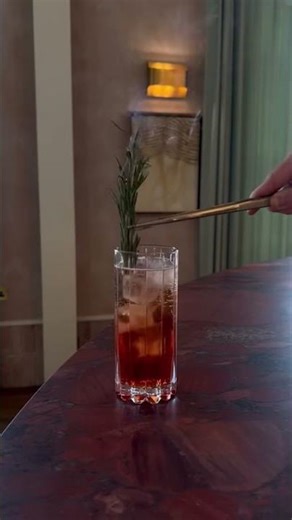The Pine Americano #cocktail #drink #cocktailreceipe #americano