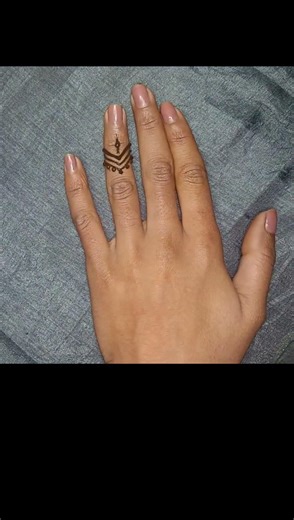 # simple and short finger mehndi design new mehndi design #mehndidesign Mehndi