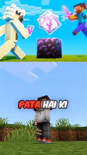 Bedrock Only Secret 😱 Floating Crystal