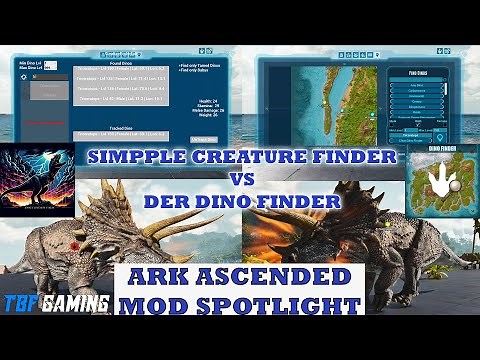 Simple Creature Finder vs Der Dino Finder! | ASA Mod Spotlight Series