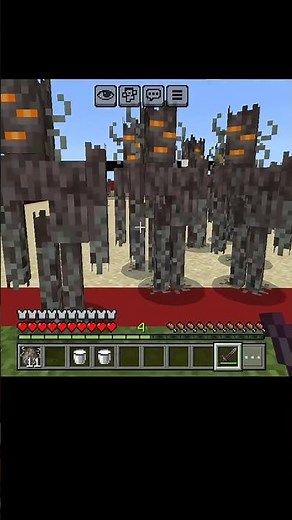 Craziest squid game in Minecraft 😆 with creaking😂 #minecraft #minecraftsquidgame #squidgame