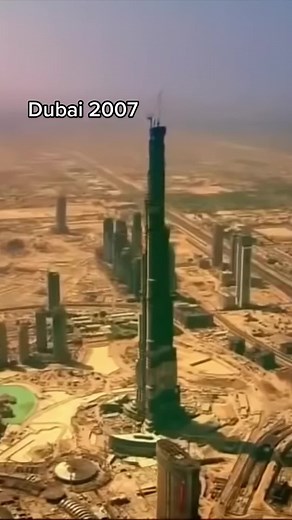Dubai Transformation: 1980 vs 2023 | Burj Khalifa Evolution