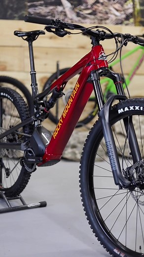 Powering up this @Rocky Mountain Bicycles Instinct Powerplay A30 ⚡️#ebike #emtb #mtb #batemansbikeco