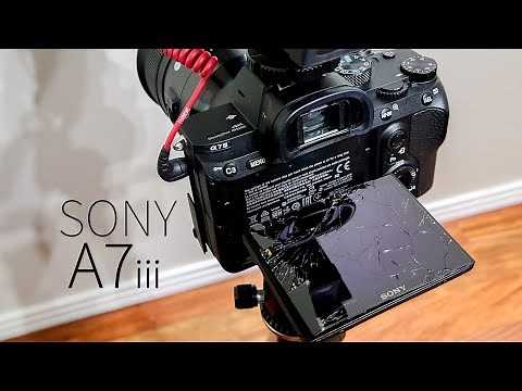 Sony A7III Screen Replacement | Broken Screen A7 iii