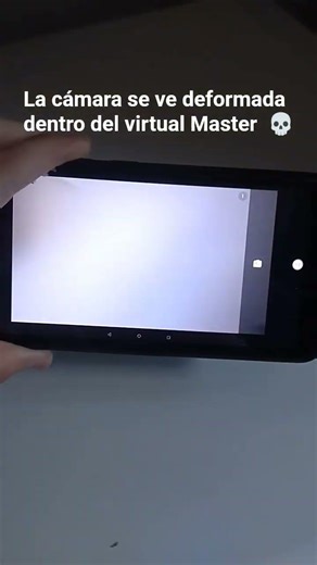 la cámara dentro de esta máquina virtual se ve muy deformada 💀 #virtualmaster