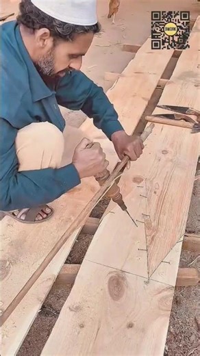 Traditional Rope-Powered Wood Drill That Still Works Today #9work