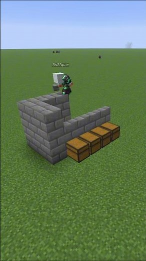 How to build the efficiënt cobblestone generator? #minecraft #tutorial #cobblestonegenerator #fyp