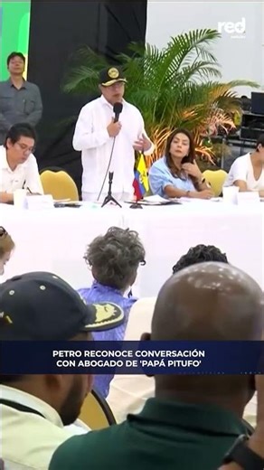 Did President Gustavo Petro meet with the lawyer of alias Papa Smurf? This is what he said