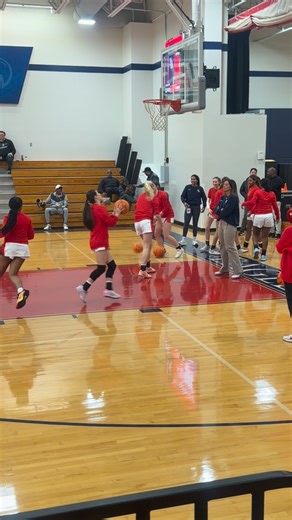 Locked in before tip 🏀 Conference energy in the gym as Brentwood Academy girls get ready at home. Lipscomb Academy on the way. Big matchup. High stakes. Stay locked in with Triple Threat. #TNHoops #GirlsBasketball #ConferenceMatchup #FridayNightThreat | Triple Threat Sportscast