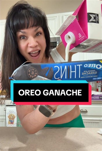 Indulging in Oreo Ganache with Ice-Cold Milk