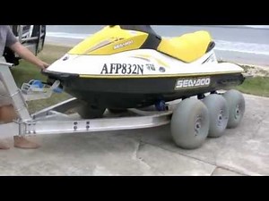 The Terrier PWC Jet Ski Trailer