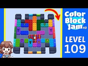 Color Block Jam Level 109 Solution Walkthrough