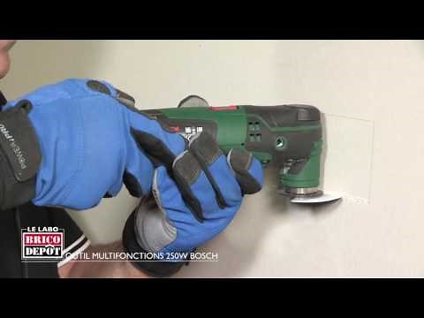 Labo Brico - Test outil multifonctions Bosch 250W polyvalent - Brico Dépôt
