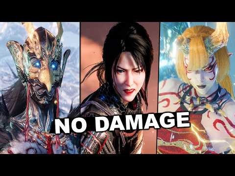 Nioh 3 - All Boss Fights + All Endings (NO DAMAGE)
