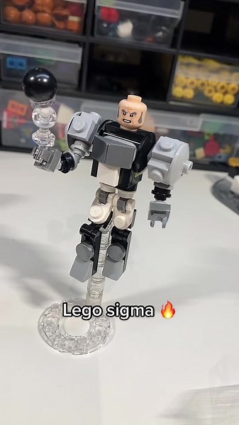 Building Lego Sigma from Overwatch 2