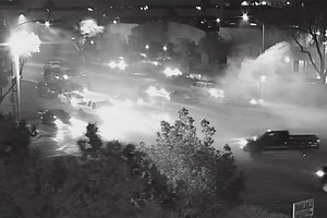 4 shot as street racers, onlookers take over Las Vegas intersection