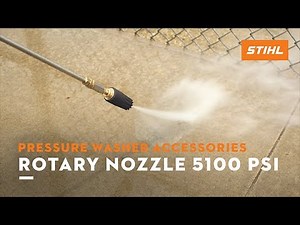 Rotating Nozzle 5100 PSI | STIHL Pressure Washer Accessory